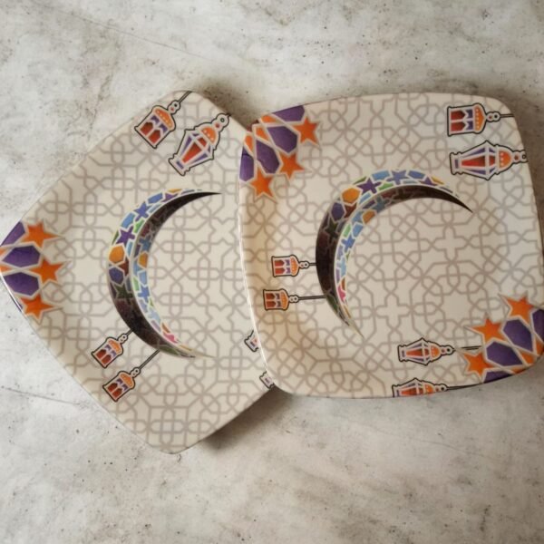 Ramadan Melamine Dinner Set – 24 Pieces