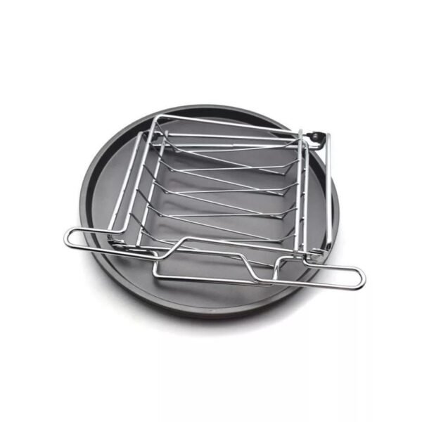 Triple Pizza Baking Rack with Non-Stick Trays