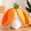 Cute Bunny Plush with Carrot & Strawberry