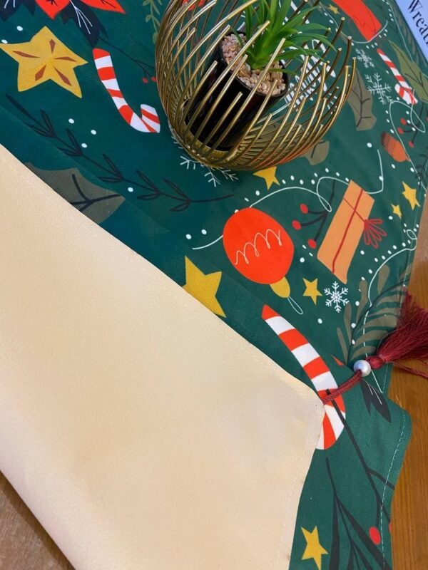 Festive Luxury Velvet Table Runner