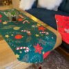 Festive Luxury Velvet Table Runner