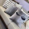 Chic Eyelash Velvet Cushion Set