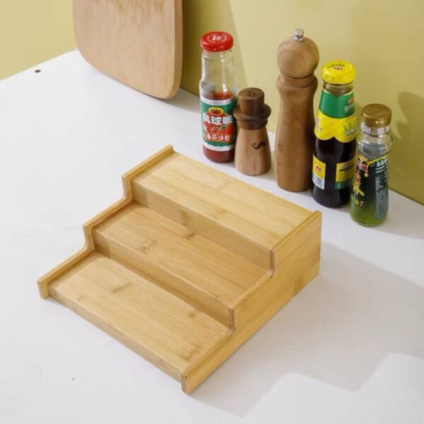Premium Beechwood Spice Rack Tier