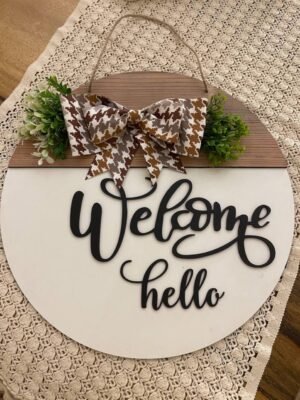 Handmade Wooden Macramé Wall Art