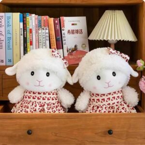 The Elegant Red-Velvet Lady Lamb